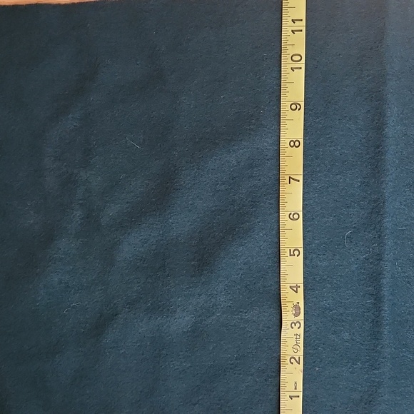 Byford Tradition 100% Lambswool Scarf Hunter Green Made In England Fringe - Picture 3 of 4